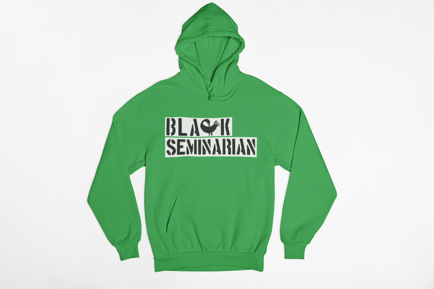 "BLACK SEMINARIAN" HOODIE GREEN