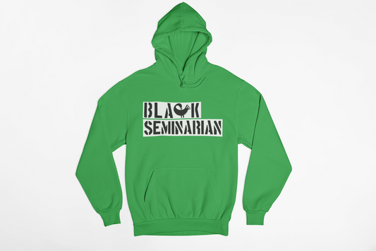 "BLACK SEMINARIAN" HOODIE   GREEN